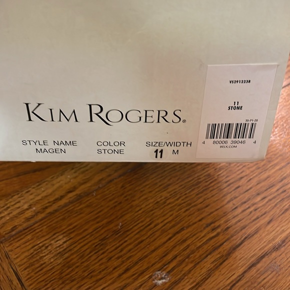 Kim Rogers Magen stone colored slip on size 11. New in box without lid - Picture 4 of 4